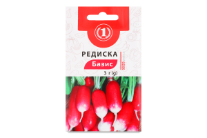 Насіння Редиска Базис 3г ТМ "1"