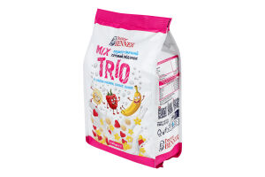 Завтрак готовый со вкусом малины банана ванили Trio Mix Doctor Benner м/у 150г