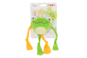 Игрушка для детей от 0мес №ИГ-0142 Лягушонок Веселые малыши Tigres 1шт
