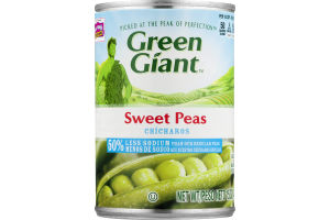 Green Giant Sweet Peas 50% Less Sodium