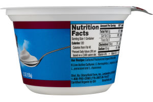 Stonyfield Organic Greek Whole Milk Yogurt Plain