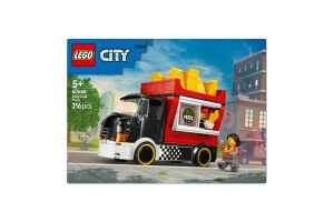 Конструктор для дітей від 5років №60488 Fries food truck City Lego 216ел