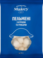 Пельмени замороженные с курицей и грибами Makey м/у 600г
