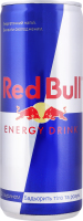Напій енергетичний безалкогольний сильногазований з таурином Energy drink Red Bull з/б 250мл
