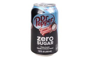 Напій Dr.Pepper Creamy Coconaut Zero газований з/б