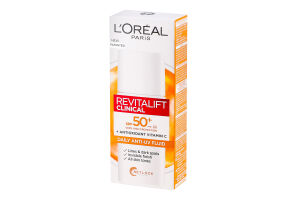 Флюид для защиты кожи лица SPF50+ Revitalift Clinical L'Oreal Paris 50мл