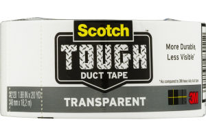 Scotch Tough Transparent Duct Tape Roll