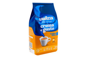 Кава натуральна смажена в зернах Tradizione Italiana Crema e Gusto Lavazza м/у 1кг