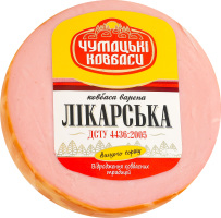Колбаса вареная Докторская Чумацькі ковбаси в/с кг