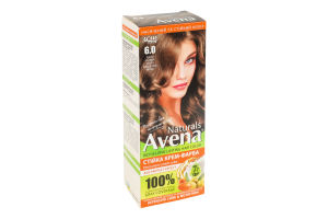 Крем-краска для волос стойкая Naturals №6.0 Avena 1шт