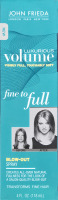 John Frieda Luxurious Volume Fine To Full Blow-Out Spray