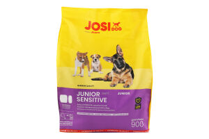 Корм сухий повнораціонний для підростаючих собак Sensitive Junior JosiDog м/у 900г
