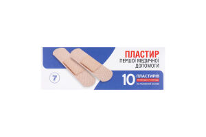 Пластир "7" на тканинній основі 19х72 10 шт.