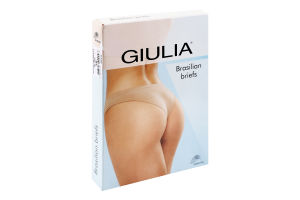 Труси жіночі Giulia Brasilian black S/M