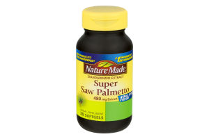 Nature Made Standardized Extract Super Saw Palmetto - 30 CT