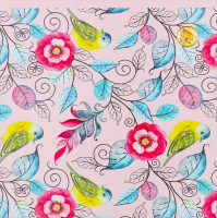 Блокнот клітинка з перфорацією верхнє клеєве кріплення 100*100мм 60аркушів Тетрада