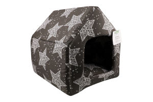 Будиночок д/котів Джесі №2 сірий 34*39*38см Lucky Pet