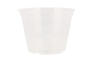 Горщик д/орхідей дренажний прозорий 18*13,5см 114078 Алеана