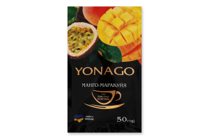 Напій фруктово-ягідний вітамінний Манго-маракуя Чай Yonago м/у 50г