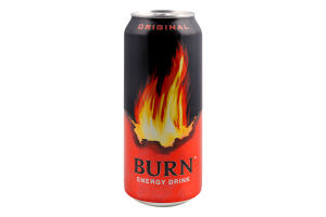 Напій енергетичний безалкогольний сильногазований Original Burn з/б 500мл