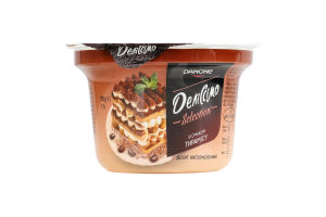 Десерт кисломолочний 5% зі смаком тирамісу Selection Деліссімо ст 180г