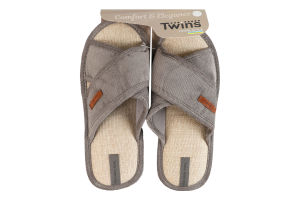 Тапочки домашние мужские вельвет Twins Home Style №17282 40-45
