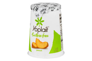 Yoplait Lactose Free Low Fat Yogurt Peach