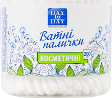 Палочки ватные косметические Day by Day п/у 200шт