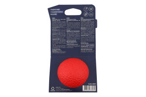 Іграшка д/собак Fun Red Ball спінений термопластичний поліуретан 7см WauDog