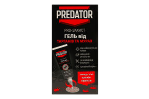 Засіб інсектицидний від тарганів та мурашок гель Predator 75мл