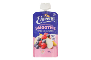 Смузі з чорницею та малиною Elovena д/п 120г
