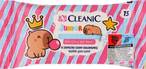 Серветки вологі Cleanic Junior