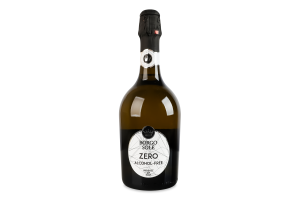 Вино игристое 0.75л 0.05% безалкогольное Zero Borgo Sole бут