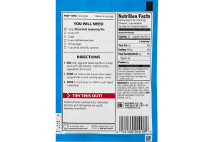 McCormick Good Morning Slow Cooker Breakfast Seasoning Mix Peaches & Cream Baked Oatmeal