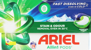 Капсули для прання Ariel All in 1 Mountain spring