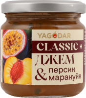 Джем Персик-маракуйя Yagodar с/б 210г