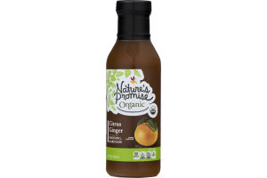 Nature's Promise Organic Dressing and Marinade Citrus Ginger