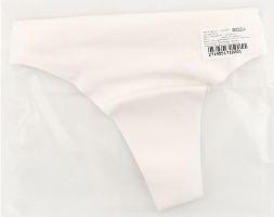 Труси-стрінги жіночі білі 80%ПА 20%еластан р.M/L/XL CH0610 Коттон Хілл