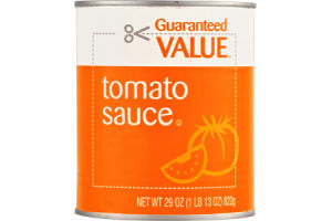 Guaranteed Value Tomato Sauce