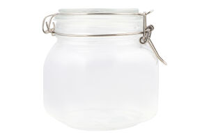 Банка д/зберігання 750мл скло з бугельним замком KYYW451