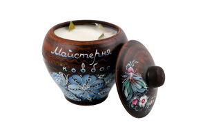 Ковбаса Домашня свиняча смажена 350г в горщику Майстерня ковбас