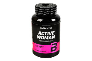Добавка диетическая таблетки Active Women BioTechUSA 60шт