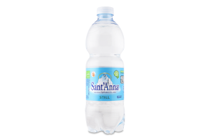 Вода минеральная негазированная природная столовая Sant'Anna п/бут 0.5л