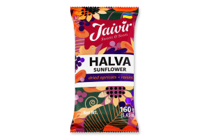 Халва соняшникова Фруктовий мікс Jaivir м/у 160г