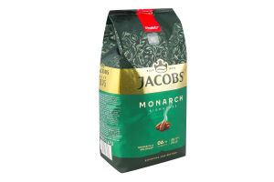 Кофе натуральный жареный в зернах Monarch Jacobs м/у 1кг