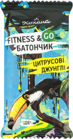 Батончик Цитрусові Джунглі Fitness&Go Кохана м/у 40г
