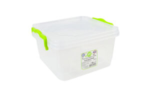 Контейнер универсальный 2.4л 210х188х115мм Квадратный Ал-Пластик 1шт