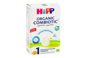 Смесь молочная сухая для детей с рождения 1 Organic combiotic Hipp к/у 150г