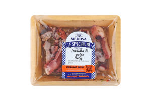 Салат Medusa із восьминога та кальмара