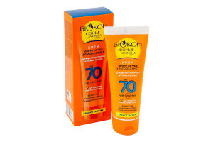 Крем проти засмаги SPF 70 Ультразахист Біокон 75мл